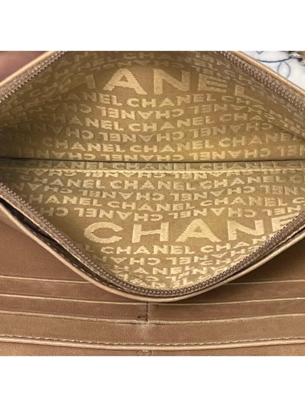 Chanel Chain Wallet Logo Shoulder Bag - Picture 12 of 15